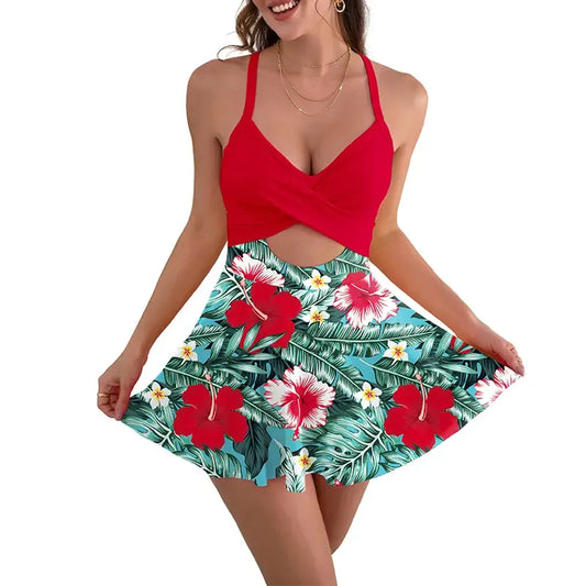 One Piece Tummy Control Swimsuit